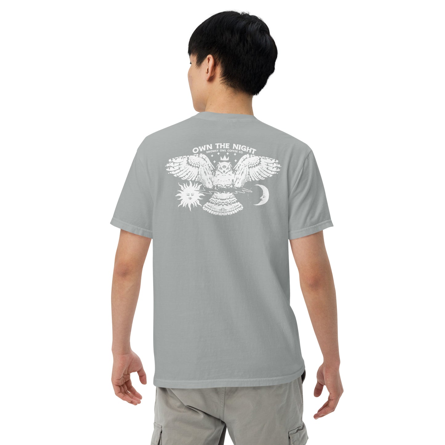 Printed Own the Night Garment-Dyed T-Shirt